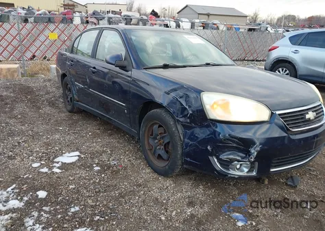 2007 Chevrolet Malibu Lt from USA, damaged, VIN 1G1ZT58N47F206403